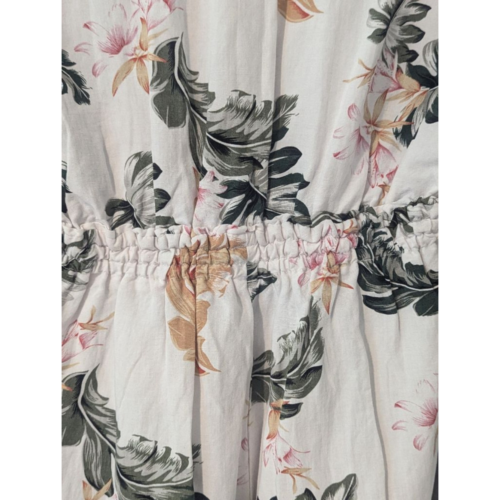 Women's size Medium Blank Nyc Floral romper White, Green & pink - Picture 8 of 9